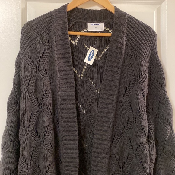Old Navy. Dark Grey. Open Front cardigan. - Picture 4 of 6